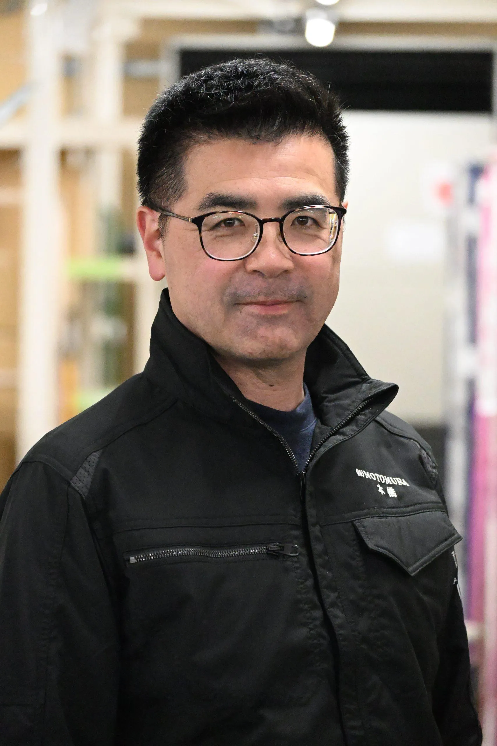 物流事業部長 本橋篤司の顔写真